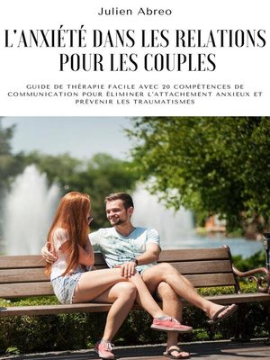 cover image of L'anxiété dans les relations pour les couples